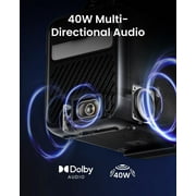 Nebula Mars 3 Bluetooth 1080p 4K DLP Mini Projector, Black, with Remote