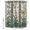 Turquoise, variant on Shower Curtains for Bathroom, Retro Butterfly Waterproof Fabric Shower Curtain, Green Spring Floral Botanical Decorative Bathroom Curtain for Bathtub, 66"x72", No Hooks Included