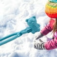 thumbnail image 4 of HILABEE Bear Shaped Clay Snowball Clip Winter Toy Blue, 4 of 9