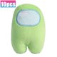 thumbnail image 3 of 10-12pcs/bag Soft Plush Toys 10cm Amongs with Us Game Toy with Music Kawaii Stuffed Doll Festival Gi, 3 of 5