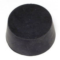 2" x 1-3/4" x 1" #10-1/2" Black Rubber Stoppers STPR-184 (2 pcs.)