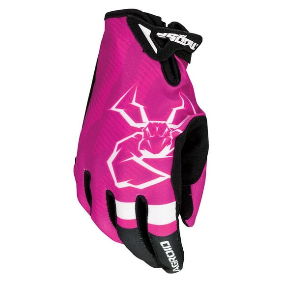 Moose Racing Agroid Pro Mens MX Offroad Gloves Pink MD