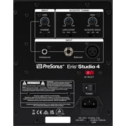 PreSonus Eris Studio 4 4.5-Inch Compact Active Studio Monitor with EBM Waveguide and Tuning Controls