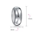 thumbnail image 3 of Bling Jewelry Womens Spacer Stopper Bead Charm Rubber Center Sterling Silver Fits European Bracelet, 3 of 3