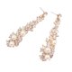 thumbnail image 2 of Guardurnaity Pendientes largos con diamantes de imitación y perlas colgantes, joya para mujer Ropa, zapatos y accesorios Miscelánea, 2 of 3