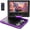 Purple 7.5", variant on CocoBear Portable DVD Player, 7.5" HD 800×480 Resolution Screen, 4–6 Hour Battery, 270° Swivel & 180° Flip, USB/SD Card Support, Car Charger, Resume Playback
