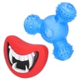 thumbnail image 3 of Pet Chew Toy Puppy Teething Toy Dog Interactive Toy Pet Food Leaking Toy Puppy Toys Pet Chew Toy Set Interactive Puppy Teething Red Lip Demon Food Leaking Pet Toys, 3 of 8