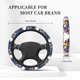 thumbnail image 3 of Balery The Map Of United States Fundas elásticas antideslizantes para volante, funda protectora universal para hombre y mujer, 15 pulgadas, accesorios para coche., 3 of 6