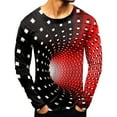 thumbnail image 1 of Ketyyh-chn99 Shirt T - pour Homme Chemises de Golf Homme 2024 Été T-Shirt à Col Rond pour Homme T-Shirt Classique Doux T-Shirts pour Homme Rouge,2TG, 1 of 5