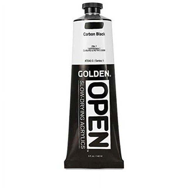 Open Peintures Colorantes de 5 Onces Couleur : Noir Carbone