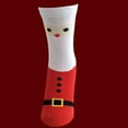 thumbnail image 6 of JZROCKER Christmas Novelty Socks Men Women Cute Light Bulb Santa Patterned Holiday Socks, 6 of 11