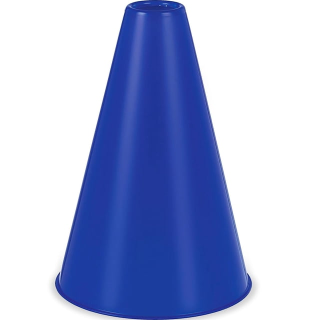 Megáfono Amscan de plástico azul, ecológico y duradero, 240 ml