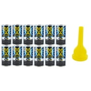 BG MOA Motor Oil Additive 11oz (12 Pack) With Funnel