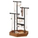 thumbnail image 1 of Soporte para joyas SONGMICS 4 zonas independientes negro/marrón UJJS03CB, 1 of 7
