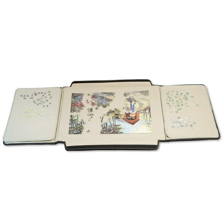 Bits And Pieces Bits And Pieces - 1000 Piece Puzzle Caddy-Porta-Puzzle Jigsaw Caddy - Puzzle Accessory  Puzzle Table Puzzles