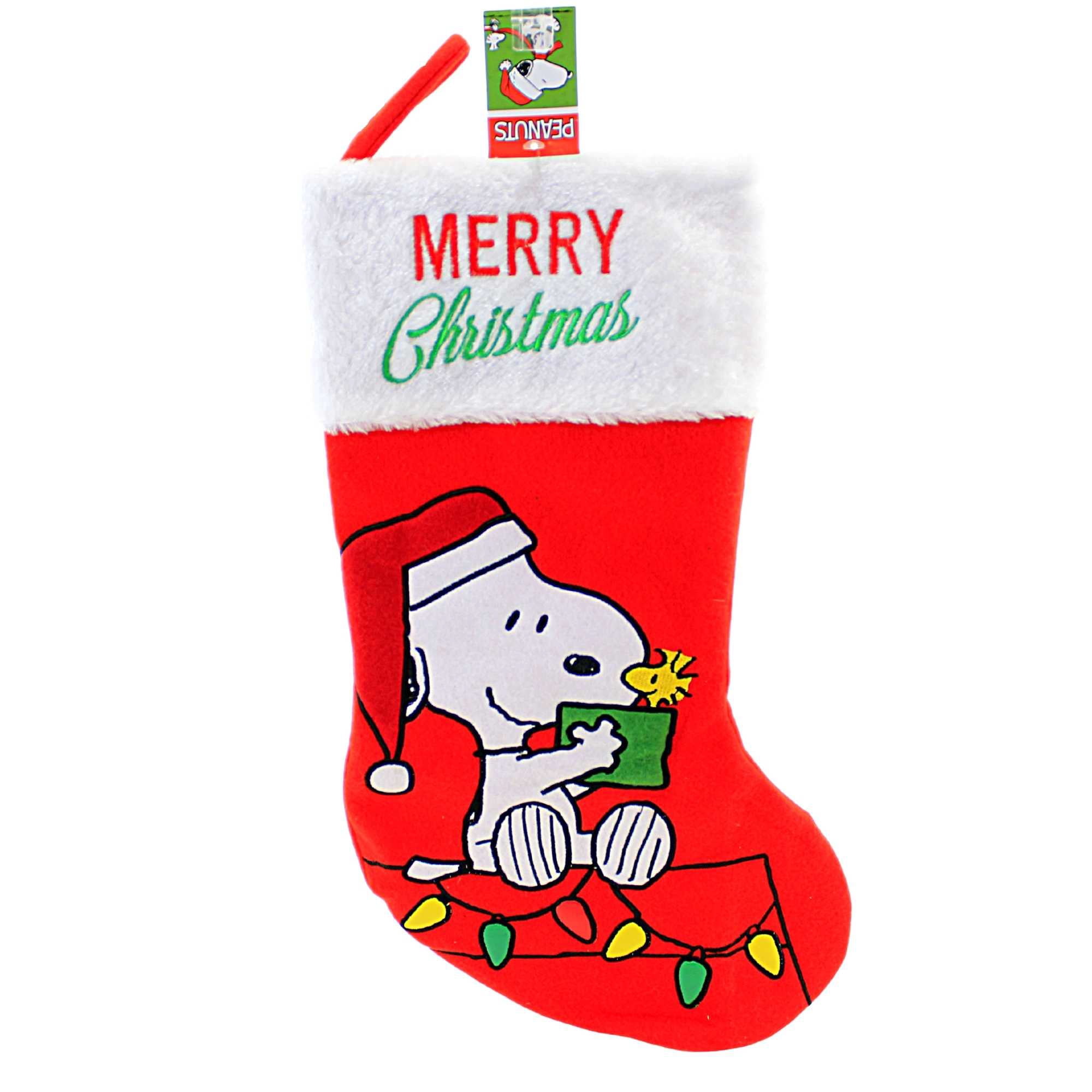 Peanuts Snoopy Applique Stocking