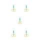 thumbnail image 1 of Soidarity Pinzas para cutículas de uñas, tijeras de acero inoxidable, galvanoplastia, impermeables, de mano, accesorio para el hogar, Spray verde dorado Type2 NO2 Soidarity  CBP288411, 1 of 4