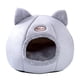 thumbnail image 1 of Nido de gato de invierno semicerrado cálido perrera para perros nido de terciopelo para mascotas nido para gatos, 1 of 2