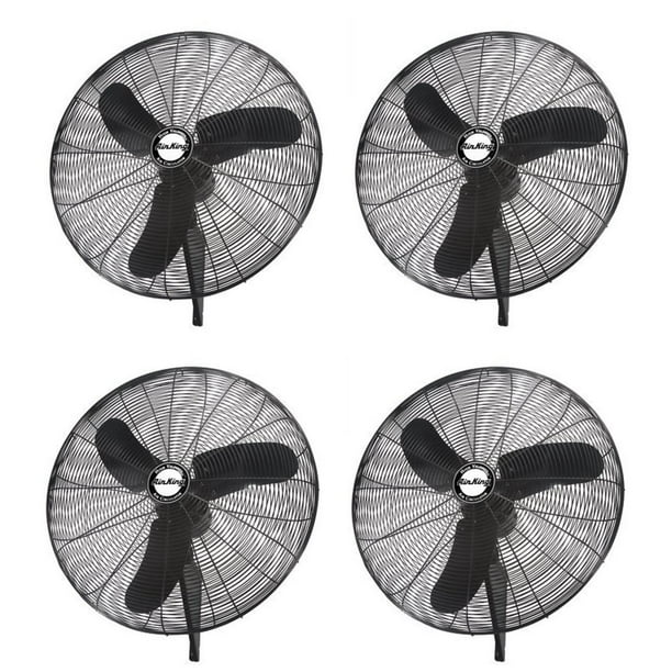 Air King Industrial Grade 3 Speed 30 Inch Oscillating Wall Mount Fan (4