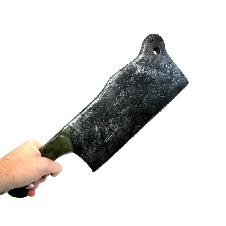 Fake Bloody Cleaver Costume Movie Prop Kitchen Tool Butcher Knife Cosplay Weapon Fake Bloody Cleaver Costume Movie Prop Kitchen Tool Butcher Knife Cosplay Weapon