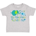 thumbnail image 3 of Inktastic My Mawmaw Loves Me Cute Elephants Boys or Girls Toddler T-Shirt, 3 of 5