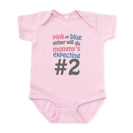 

CafePress - Mommy s Expecting #2 Infant Bodysuit - Baby Light Bodysuit Size Newborn - 24 Months