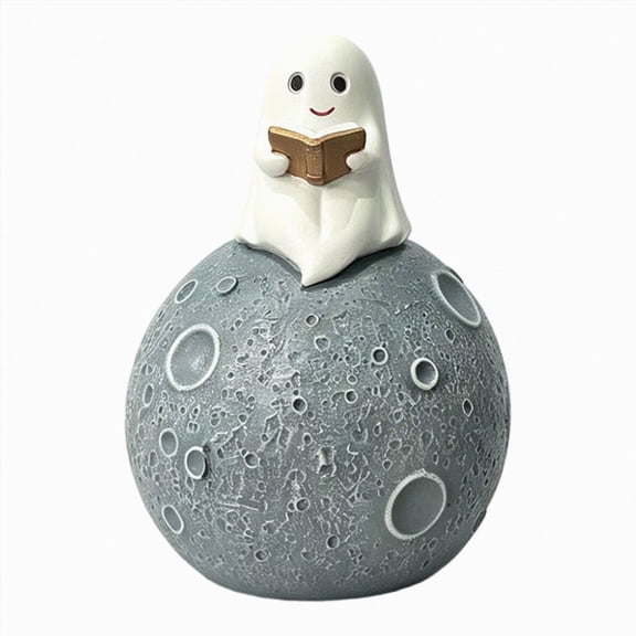 Night Reading Cute Reading Lamp Halloween Craft Decoration Night Light Halloween Party Decorations In Gardens Porches Gift