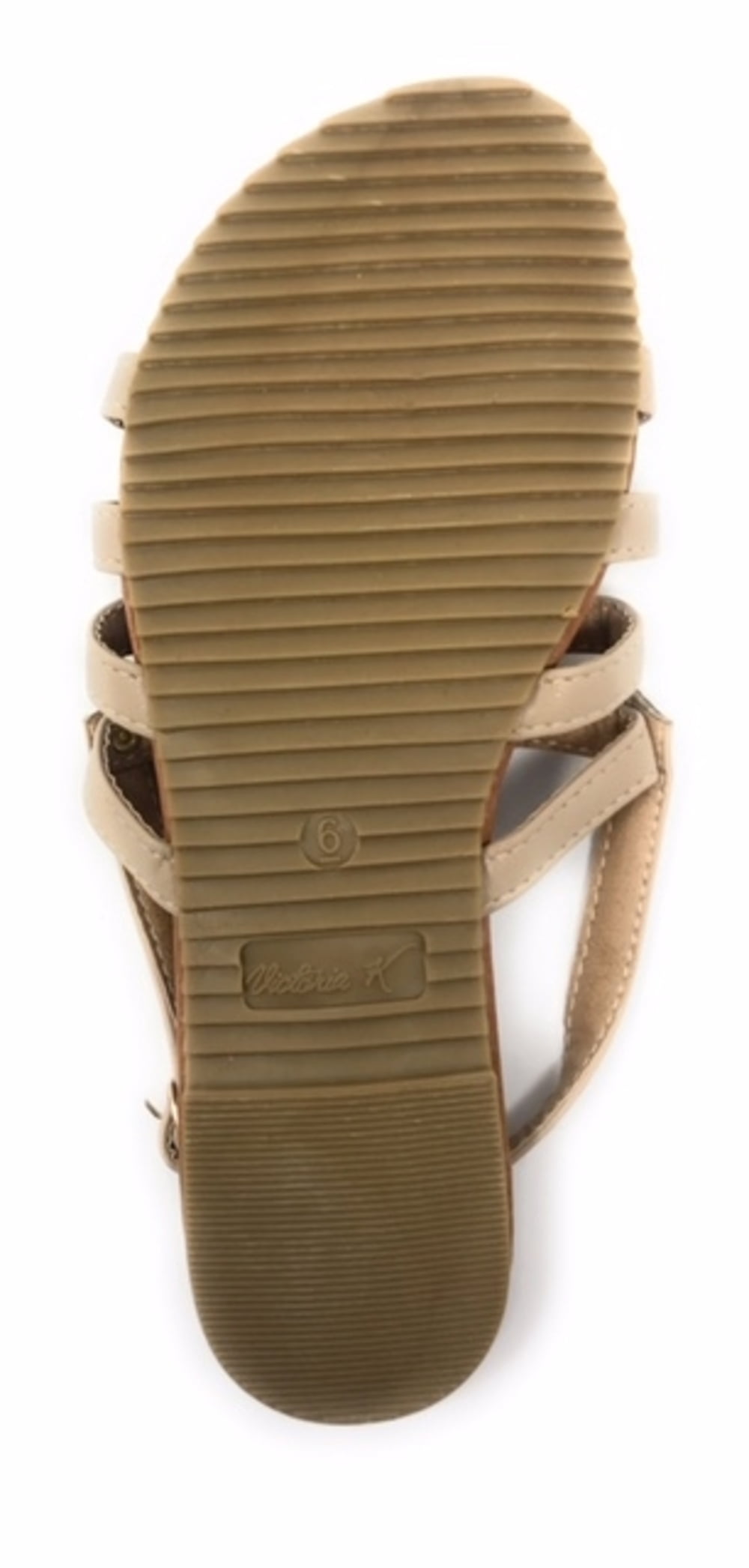 Victoria K Women's Front Strapped With Rhinestone Sandals