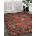 thumbnail image 2 of Ahgly Company Indoor Rectangle Traditional Saffron Red Persian Area Rugs, 8' x 10', 2 of 6