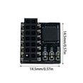 thumbnail image 4 of TPM 2.0 Encryption Security Module Remote Card 14Pin SPI TPM2.0 Security Module for ASUS Motherboard, 4 of 11