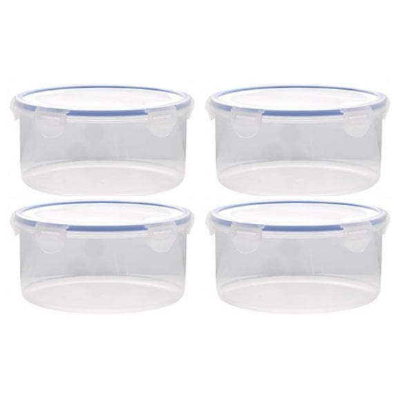 Plastic Bowls with Lid Leakproof Food Storage Container Set Small Meal Prep Containers - style3;