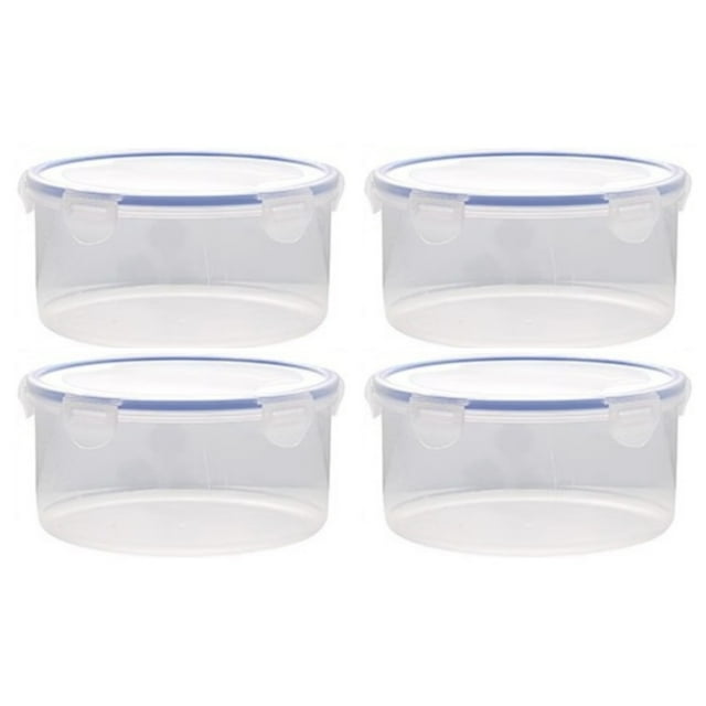 Recipientes de plástico con tapa, juego de recipientes herméticos para almacenar alimentos, recipientes pequeños para preparar comidas
