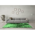 thumbnail image 3 of Ahgly Company Indoor Round Oriental Emerald Green Industrial Area Rugs, 6' Round, 3 of 4
