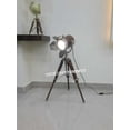 thumbnail image 2 of Vintage Nautical New Wooden Spot Light Tripod Lamp Living Room, 2 of 3