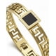 thumbnail image 4 of Brazalete rígido de oro laminado con diseño de grecas, 4 of 8