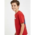 thumbnail image 4 of Spider-Man Boys' Embroidered Tee with Short Sleeves, Sizes 4-18, 4 of 9