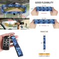 thumbnail image 7 of Xixirimido Blue Turtle Floral Print Car Front Seat Covers 12Pcs Set with Steering Wheel &Seat Belt Cover Car Trash Can Armrest Cover Air Vent Bag Rear View Mirror Cover Cup Coasters Kychain, 7 of 7