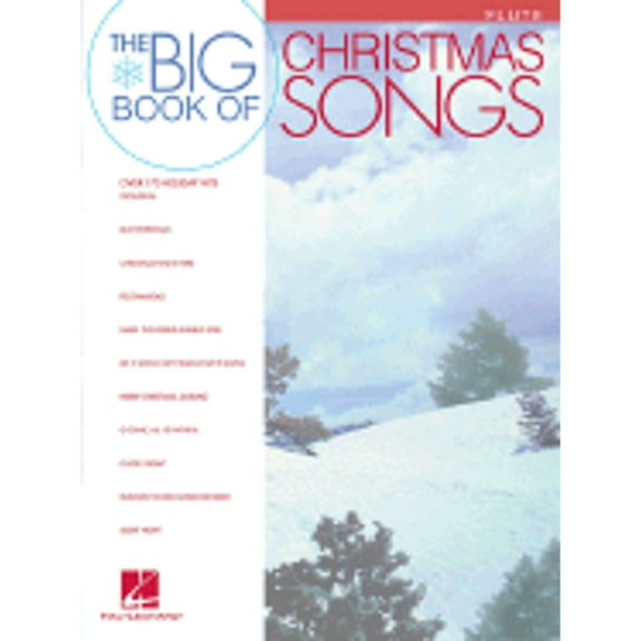 Pre-Owned Big Book of Christmas Songs for Flute (Paperback 9781423413646) by Hal Leonard Corp (Creator)