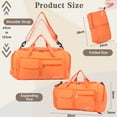 thumbnail image 2 of URSOFINE Sports Bag & Travel Bag Foldable, 30L Waterproof Gym Bag With Shoe Compartment For Women & Men, Hand Luggage Bag, Weekender Travelite For Gym Sports Training Bag Travel, 2 of 7