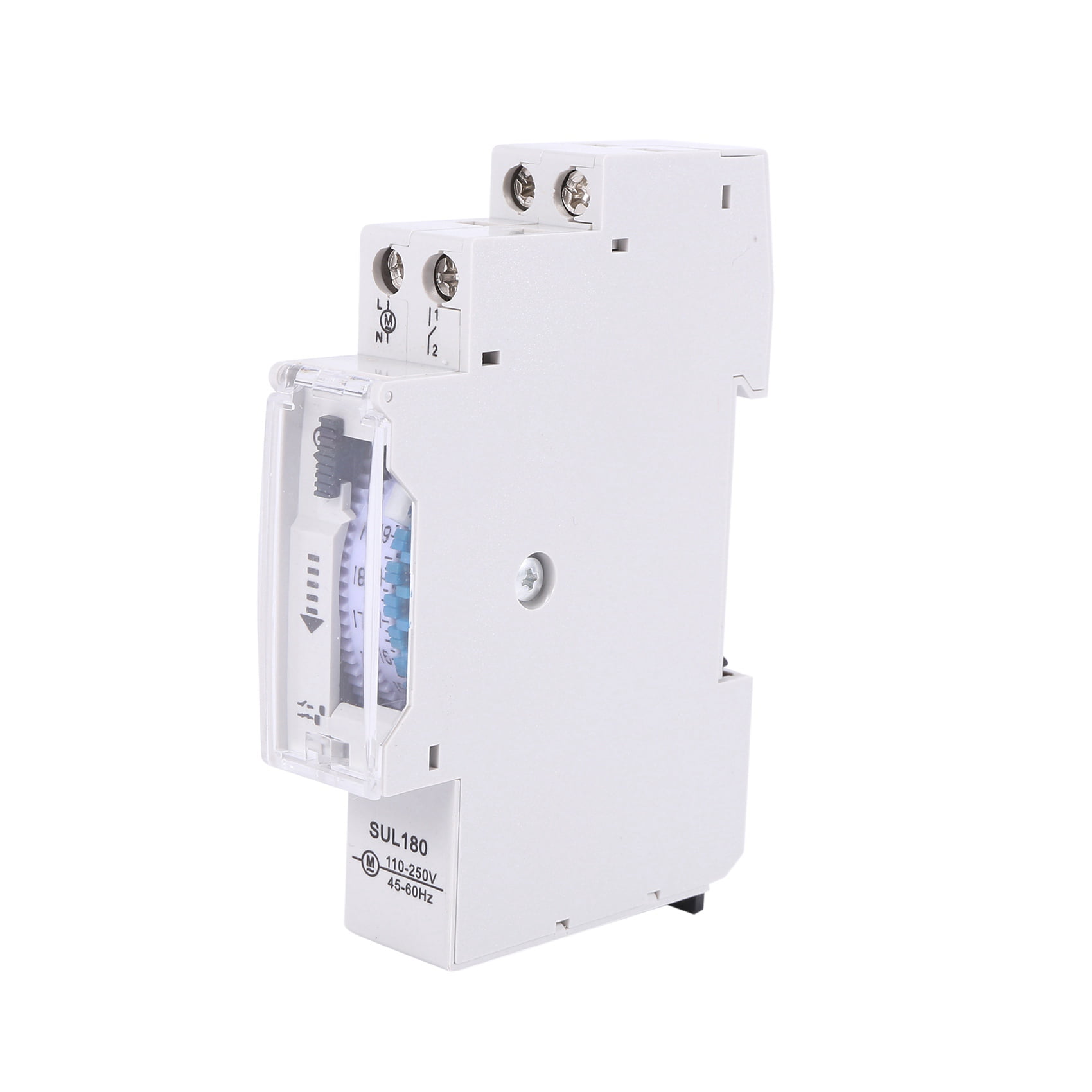 3X SUL180A 15 Minutes Mechanical Timer 24 Hours Programmable Din Rail Timer Time Switch Relay Analysis Instruments,3 * Timer Switch 3 * Instruction manual,Grayish white