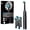 Black, variant on 6D Rotating Electric Toothbrush for Adults, 5 Modes, 4 DuPont Soft Bristle Refills, 2-Min Smart Timer, Type-C Charging, IP67 Waterproof (White)
