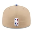 thumbnail image 4 of Men's New Era Tan/Blue New York Knicks 2024 NBA Draft 59FIFTY Fitted Hat, 4 of 6