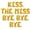 Gold, variant on Letter Balloons - KISS THE MISS BYE BYE BYE 16" Inch Alphabet Letters Foil Mylar Balloon Bachelorette Party Banner (Green)