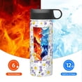 thumbnail image 6 of Sikiie Daisies Flowers Print 18OZ Insulated Straw Cup, Portable Leak-proof Sports Water Bottle, Stainless Steel Water Cup Suitable for Home and Outdoor, 6 of 8