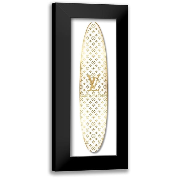 Blake, Madeline 7x14 Black Modern Framed Museum Art Print Titled - Fashion Surfboard France III