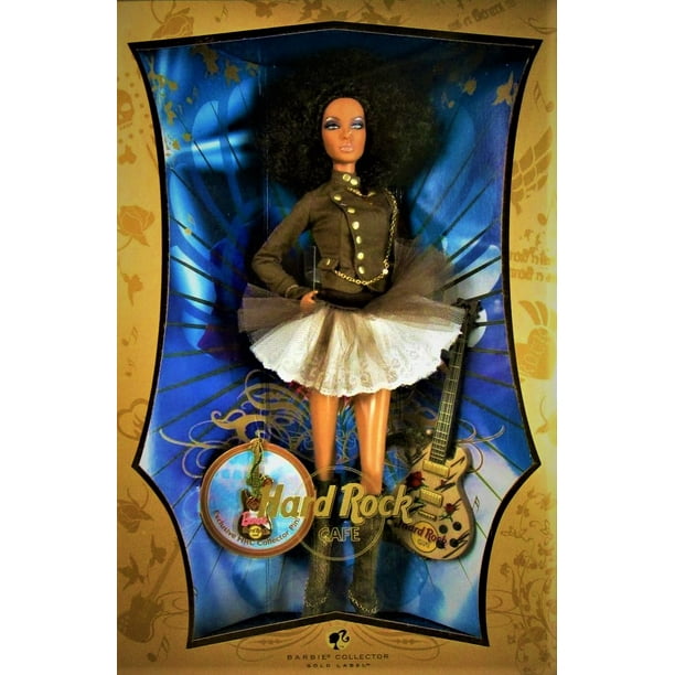 Hard Rock Cafe Barbie Doll Gold Label Limited Edition of 12000 Mattel 2007  K7946