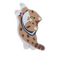 thumbnail image 2 of Home Carpet Comfortable Cat Pattern Area Rug Large Size Home Decoration for Room Office Civet Cat 50x80cm / 19.69x31.5in, 2 of 5