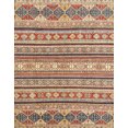 thumbnail image 1 of Ahgly Company Machine Washable Indoor Rectangle Abstract Brown Red Area Rugs, 4' x 6', 1 of 7
