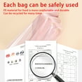 thumbnail image 5 of Food Storage Bags under $5! Xqxayjr Food Storage Bags 30pcs, PE Self Sealing Fresh Keeping Bags, Refrigerator Freezer Bags for Snacks Fruits Vegetables, 5 of 9