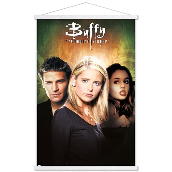 Buffy the Vampire Slayer - Season 3 One Sheet Wall Poster with Magnetic Frame, 22.375" x 34"